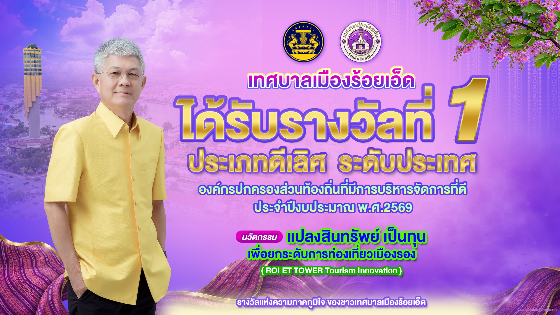 ประกาศเทศบาลเมืองร้อยเอ็ด