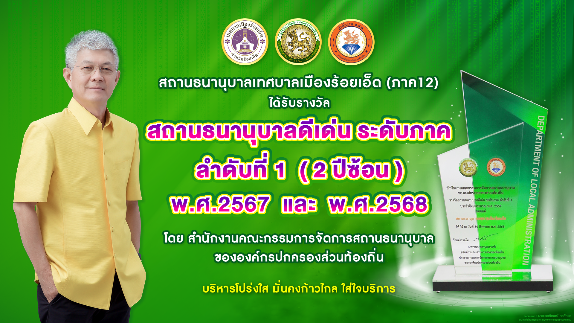 ประกาศเทศบาลเมืองร้อยเอ็ด