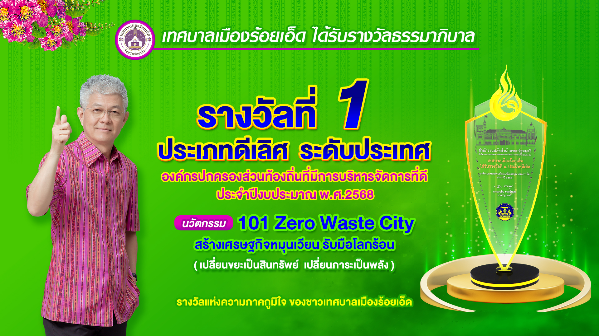 ประกาศเทศบาลเมืองร้อยเอ็ด