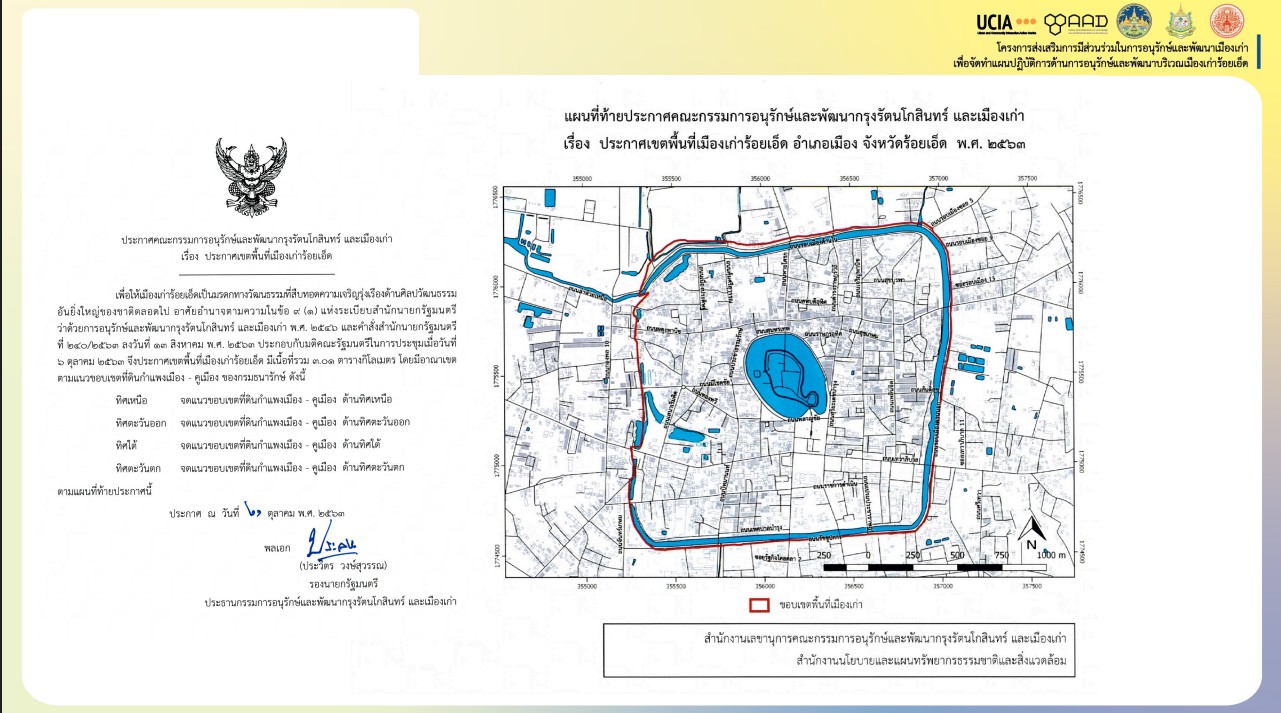 ประกาศเทศบาลเมืองร้อยเอ็ด